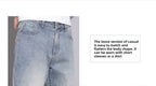 Ripped Jeans Men's 2025 Summer New Trendy Brand Ruffian Handsome Slim-fitting Elastic Straight Trendy Casual Cargo Work Pants