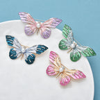 PENDRA Beautiful Enamel Butterfly 4-color Brooch