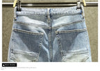 Designer Men's Jeans Luxury Fashion Slim Fit Denim Jeans Stylish korean and Casual Spring and Autumn Look Casual Pencil Pants