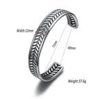 PENDRA Viking Raven Stainless Steel Adjustable Bracelet