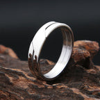 PENDRA Plainforge Simple Stainless Steel Ring