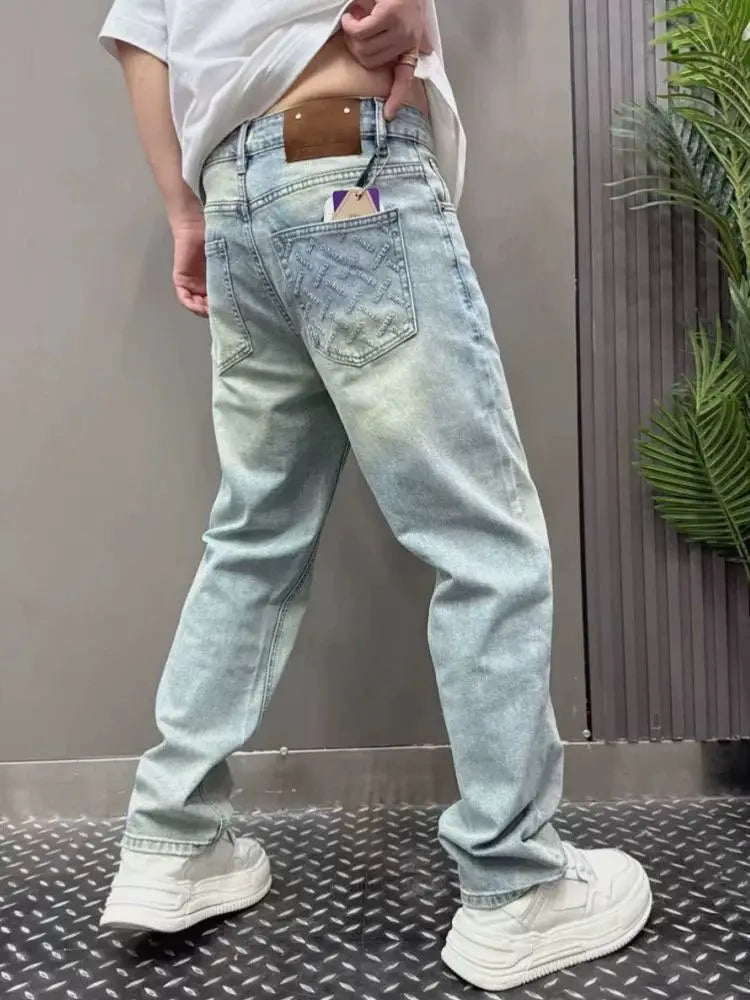 PENDRA Menswear Elastic Plus Jeans