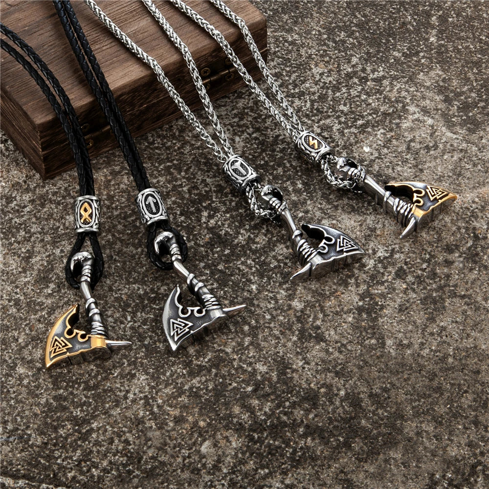 PENDRA Rune Pendant Necklace