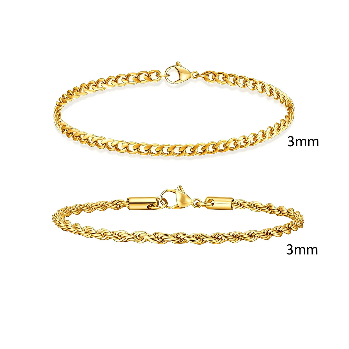 PENDRA Cuban Black Bracelet