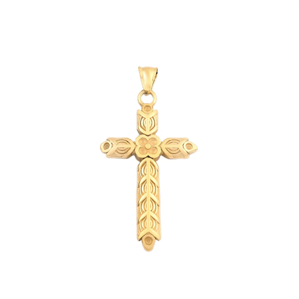 PENDRA Rhombuscross Gothic Rhombus Cross Pendant