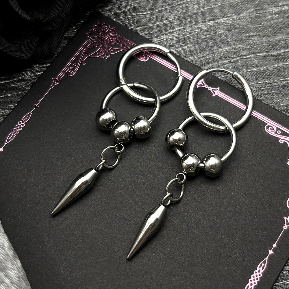 PENDRA Conepunk Retro Dangle Earrings