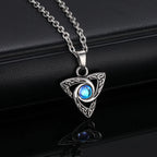 PENDRA Knot Moonstone Pendant Necklace