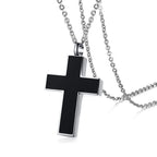 PENDRA Cross Urn Pendant Necklace