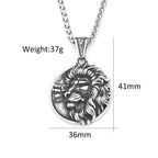 PENDRA Lioncrest Nordic Viking Lion Pendant