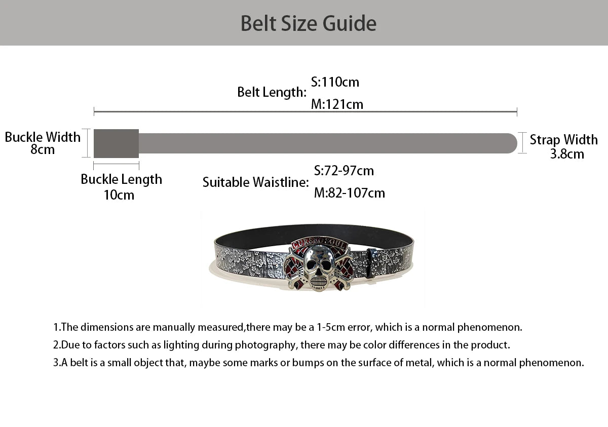 PENDRA Iriselle Leather Black Floral Luxury Belt