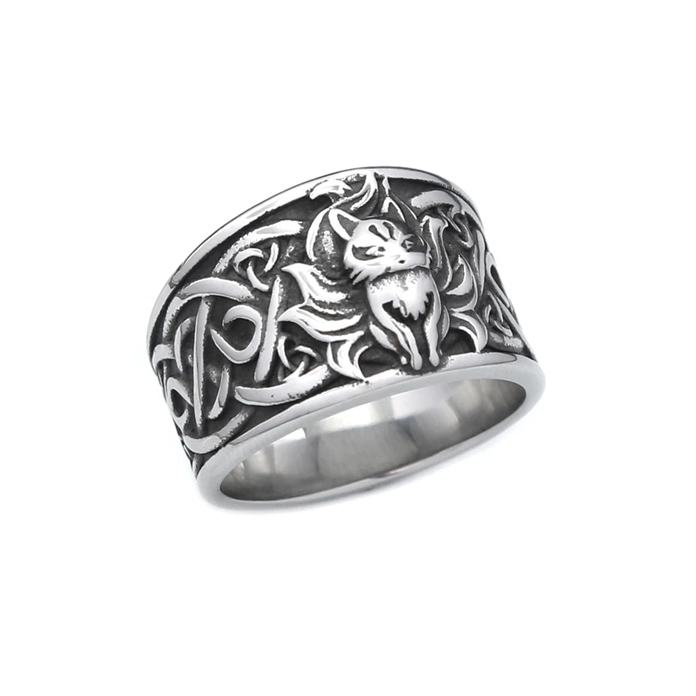 PENDRA Kitsune Nine-Tailed Fox Ring