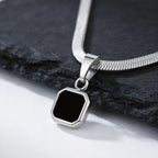 PENDRA Cuban Stone Chain Necklace