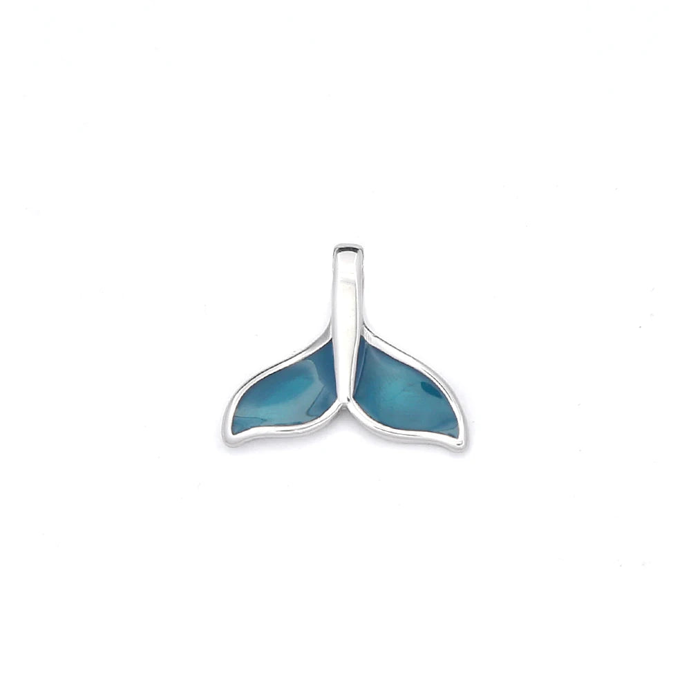 PENDRA Bluewhale Stainless Steel Whale Tail Pendant