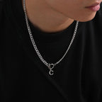 PENDRA Alphabet Letter Chain Necklace