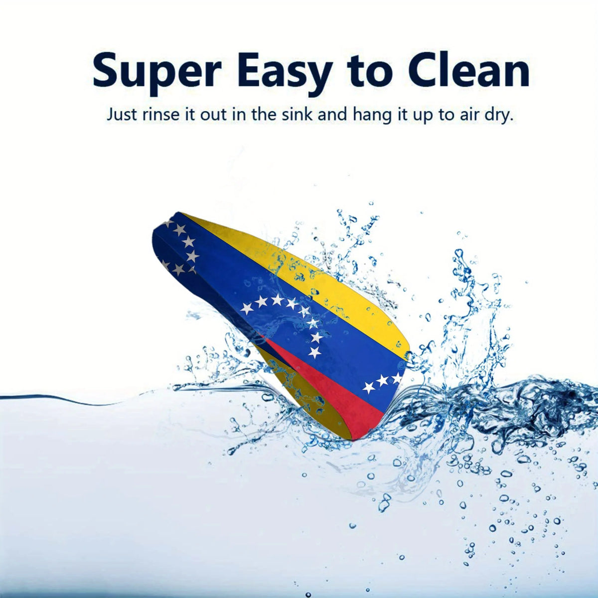Outdoor Riding Gear Featuring The Venezuela Flag Headband