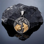 PENDRA Wolf Vintage Viking Necklace