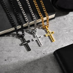 PENDRA Cross Basic Pendant Necklace