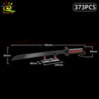 PENDRA Samurai Sword Ninja Building Set