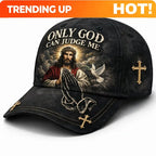 Christian Religious Hat | Unisex Adjustable Praise God Heaven Bound Message Grace Upon Grace | One Size Fits Most, Spandex