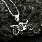 PENDRA Motorguard Vintage Motorcycle Pendant
