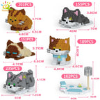 PENDRA Cute Dog Micro Building Set