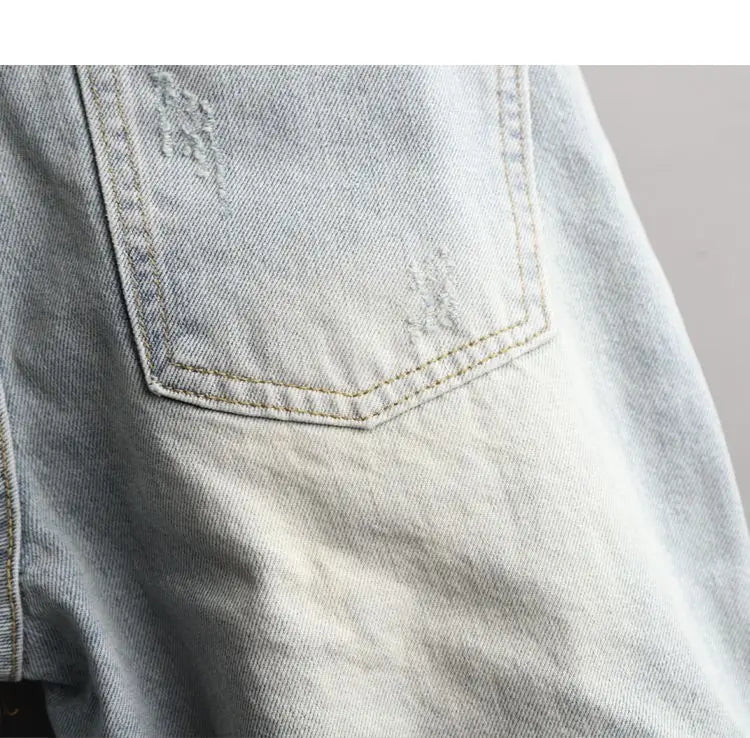 PENDRA Light Blue Korean Shorts