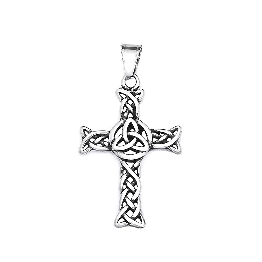PENDRA Crossforge 316L Stainless Steel Cross Pendant