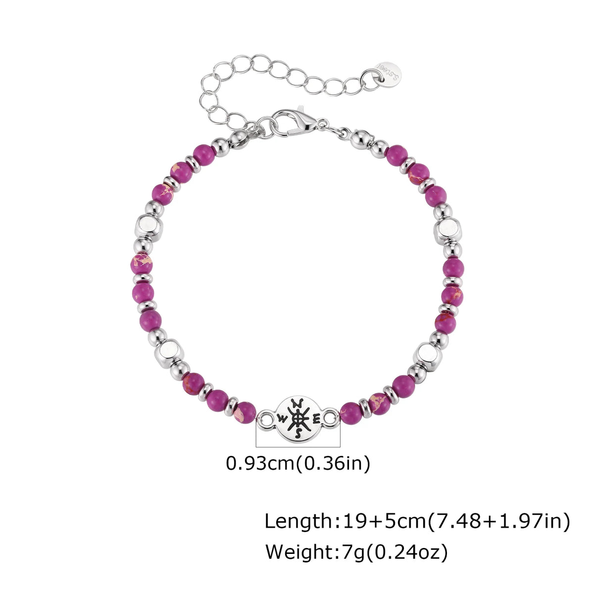 PENDRA Compass Beaded Bracelet