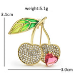 PENDRA Amora Rhinestone Brooch