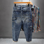 PENDRA Heavy Brand Tooling Jeans