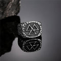 PENDRA Rune Compass Ring