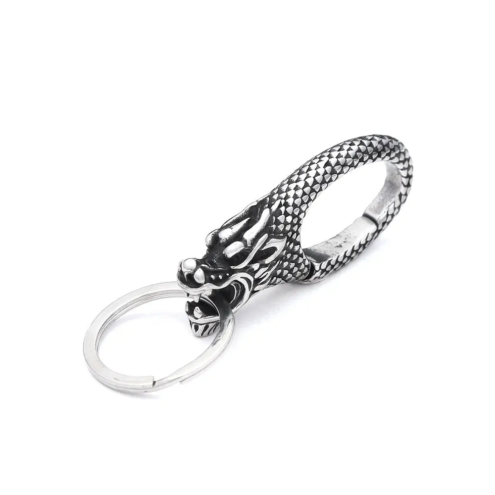 PENDRA Lionkey Stainless Steel Lion Head Keychain
