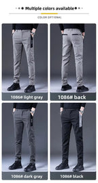 PENDRA Straight End Elastic Pants