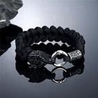 PENDRA Celtic Knot Rune Steel Bracelet