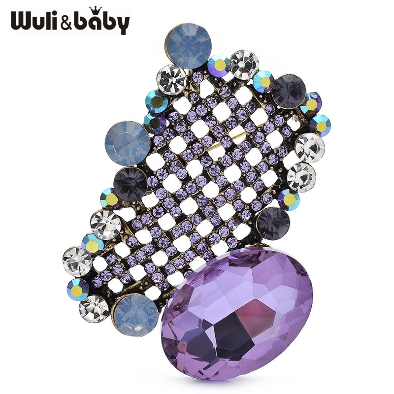 PENDRA Florielle35 Crystal Brooch