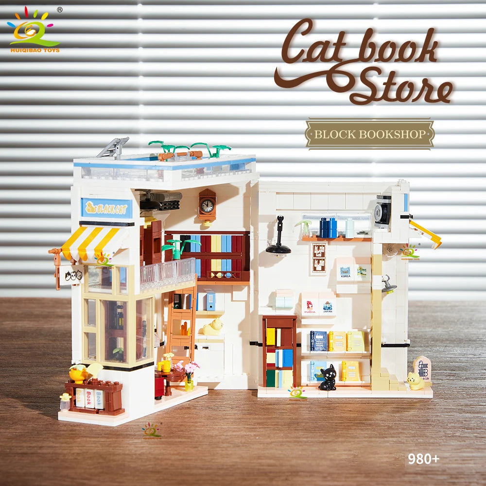 PENDRA Cat Cafe Micro Building Set