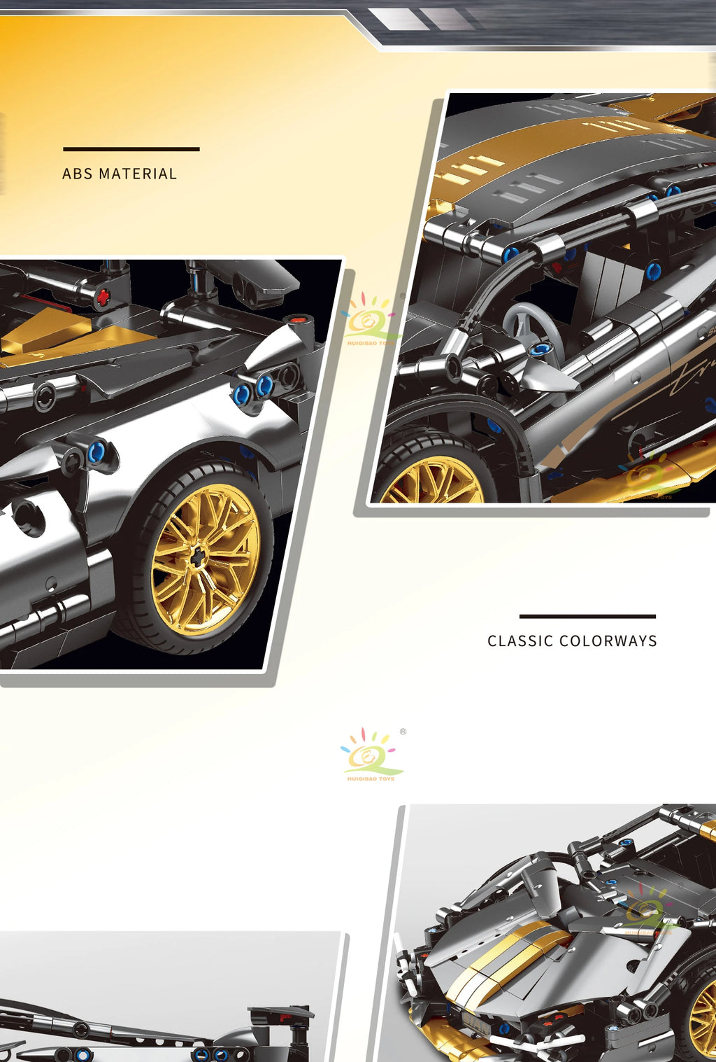 PENDRA Racing Technical LED Building Set