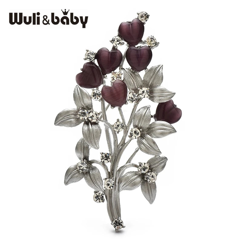 PENDRA Florielle4 Floral Brooch