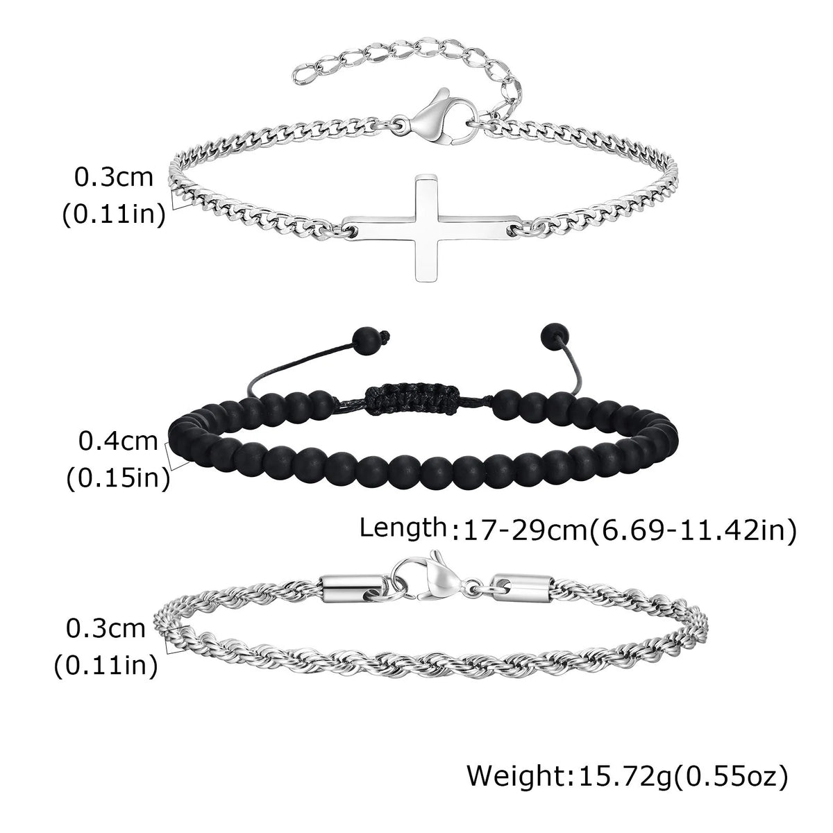 PENDRA Cross Link Bracelet
