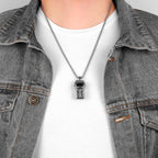 PENDRA Whistle Boyfriend Steel Necklace