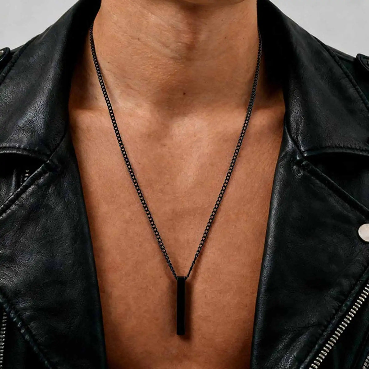 PENDRA Bar Vertical Long Pendant Necklace