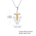 PENDRA Cross Orthodox Pendant Necklace