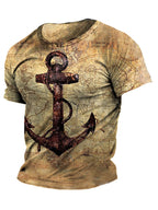 PENDRA Printed Sports Ship T-Shirt