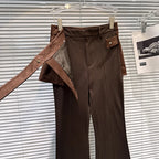 PENDRA Micro Flared Fake Two Pants