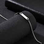 PENDRA Onyx Stone Chain Necklace