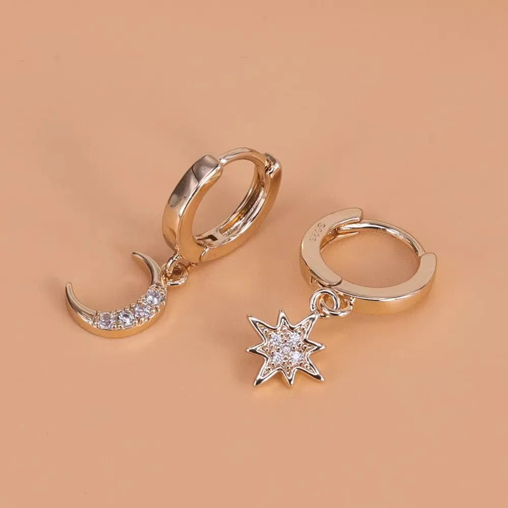PENDRA Sterling Silver 5 Earrings