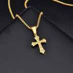 PENDRA Cross 60Cm Pendant Necklace