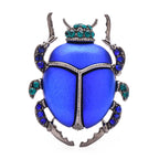 PENDRA Beetlebright Insect Brooch