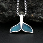 PENDRA Bluewhale Stainless Steel Whale Tail Pendant