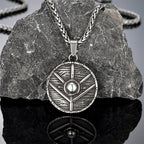 PENDRA Rune Compass Pendant Necklace